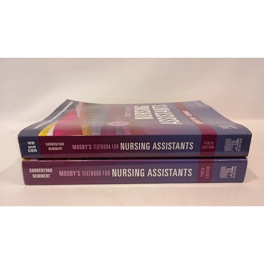 Mosby's Textbook for Nursing Assistants with Unused Code + Matching Work Book VG